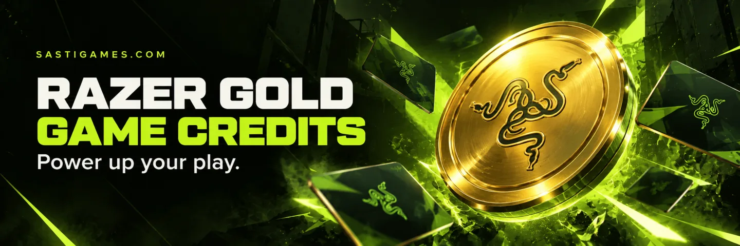 Razer Gold — Power up your play.